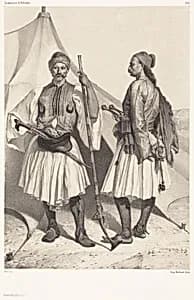 Arnautes, Égypte (Albanians, Egypt) by Alexandre Bida