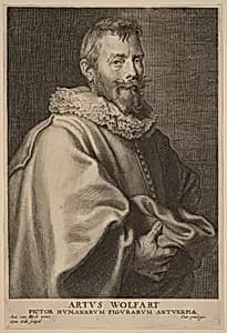 Portrait of Cornelis Galle I after Sir Anthony van Dyck