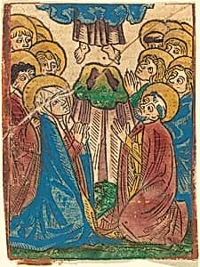 Ascension by German 15th Century