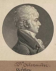 Ashton Alexander by Charles B. J. Févret de Saint-Mémin