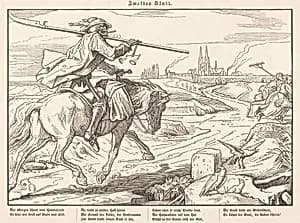 Auch ein Todtentanz II by Alfred Rethel