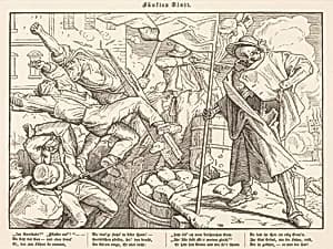 Auch ein Todtentanz V by Alfred Rethel