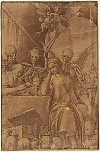 Avarice by Jacopo Ligozzi