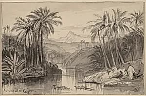 Avisavella, Ceylon by Edward Lear