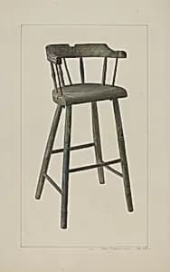 Baby High Chair by John Swientochowski