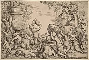 Bacchanal by Giovanni Andrea Podesta