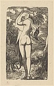 Portrait of Welby Sherman after Edward Calvert