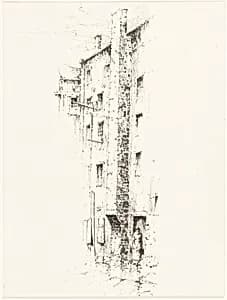 Back Court, Trongate by David Young Cameron