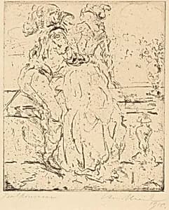 Balcony Scene (Balkonscene) by Hans Meid