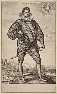 Balthasar Bathory de Somlyo by Hendrik Goltzius