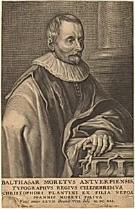 Balthasar Moretus of Antwerp by Cornelis Galle I
