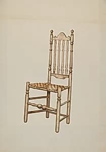 Banister Back Chair by Henry Murphy