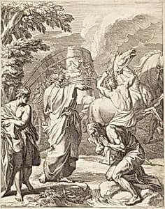 Baptism of the Eunuch by Louis Chéron
