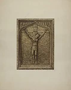 Bas Relief Plaque by Stanley Mazur