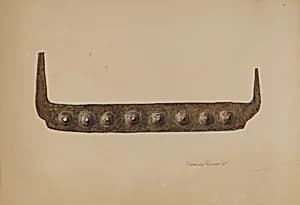 Basket Maker's Splint Gauge by Clarence Secor
