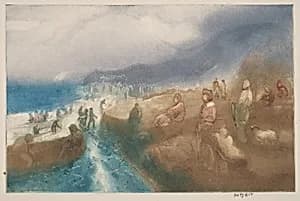 Bathing Beach by George Overbury (Pop) Hart