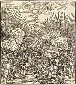 Battle of Cividale by Hans Leonard Schäufelein