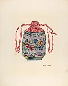Beaded Bag by Dolores Haupt