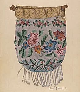 Beaded Bag by Robert Stewart