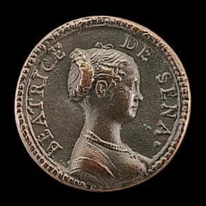 Beatrice of Siena [obverse] by Pastorino de' Pastorini, called Pastorino da Siena