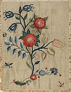 Bed Canopy Detail by Mildred E. Bent