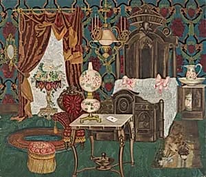 Bedroom, 1882 by Perkins Harnly