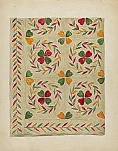 Bedspread by Mary Berner