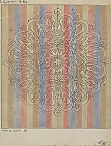 Bedspread by Christopher Hobbs