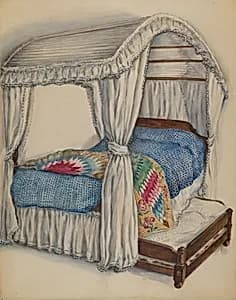 Bedstead by Irene Malawicz