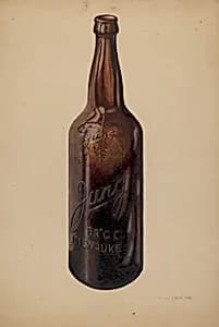 Beer Bottle by Herman O. Stroh