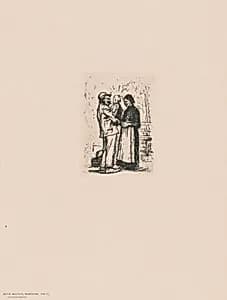 Begrüssung (The Greeting) by Käthe Kollwitz