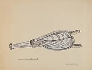 Bellows Bottle by Gertrude Lemberg