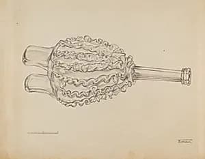 Bellows Bottle by Frank Fumagalli