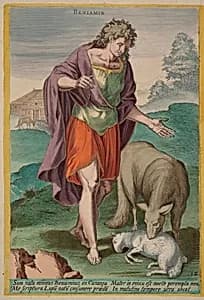 Benjamin by Jan Sadeler I after Crispen van den Broecke