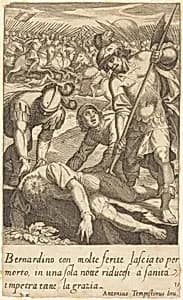 Bernardino by Jacques Callot after Antonio Tempesta