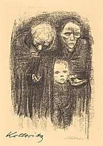 Bettelnde (Begging) by Käthe Kollwitz