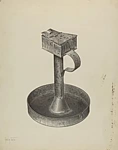 Betty Lamp and Stand