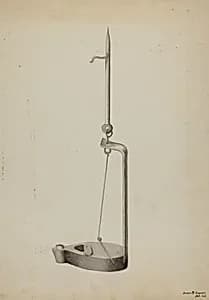 Betty Lamp by James M. Lawson
