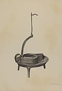 Betty Lamp by Julius Bellamy