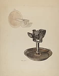 Betty Lamp by Milton Bevier