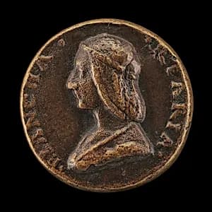 Bianca Riario [obverse] by Style of Niccolò Fiorentino