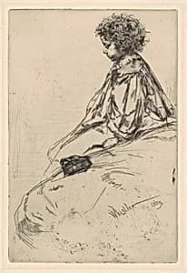Bibi Lalouette by James McNeill Whistler
