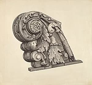 Billethead from Frigate "Sabine" by American 20th Century