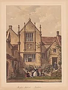 Bingham-Melcomb, Dorsetshire by Joseph Nash