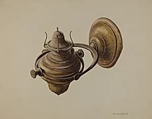 Binnacle Lamp by Herman O. Stroh