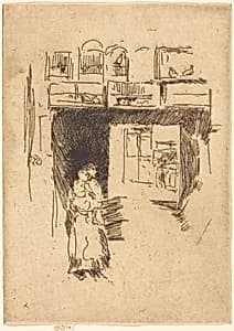 Bird-Cages, Drury Lane by James McNeill Whistler