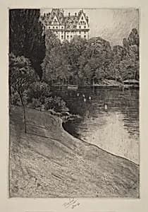 Bit of Central Park by Charles Frederick William Mielatz