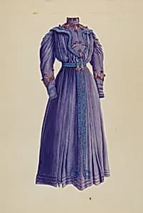 Blue Afternoon Dress