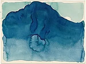 Blue Hill No. 1 by Georgia O'Keeffe