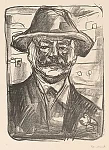 Bohème by Edvard Munch